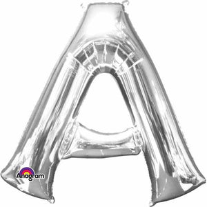 34" Silver Letter Balloon