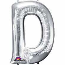 Load image into Gallery viewer, 34&quot; Silver Letter Balloon