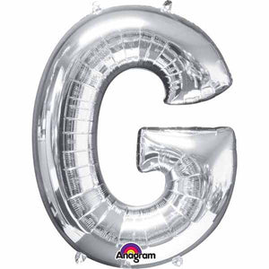 34" Silver Letter Balloon