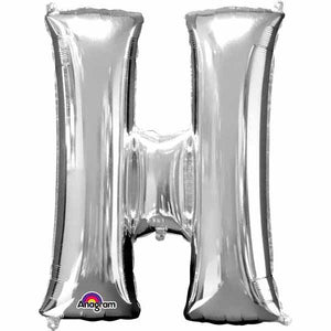 34" Silver Letter Balloon