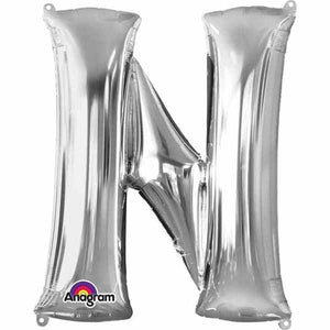34" Silver Letter Balloon