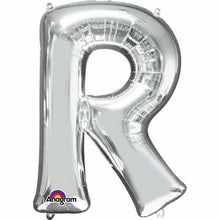 Load image into Gallery viewer, 34&quot; Silver Letter Balloon