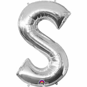 34" Silver Letter Balloon