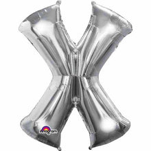 Load image into Gallery viewer, 34&quot; Silver Letter Balloon