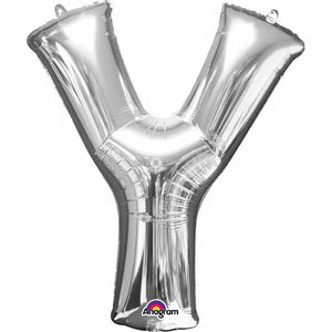 34" Silver Letter Balloon