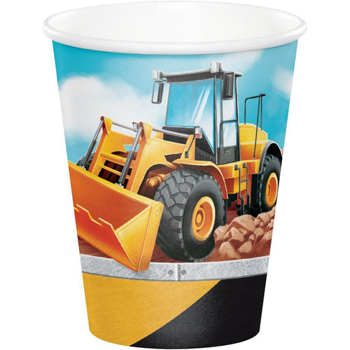 Construction 9oz Cups