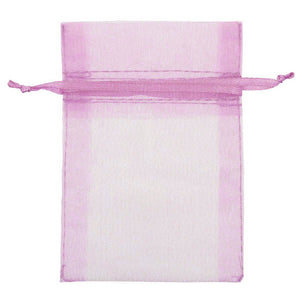 Pink Organza Favour Bags