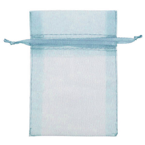 Blue Organza Favour Bags