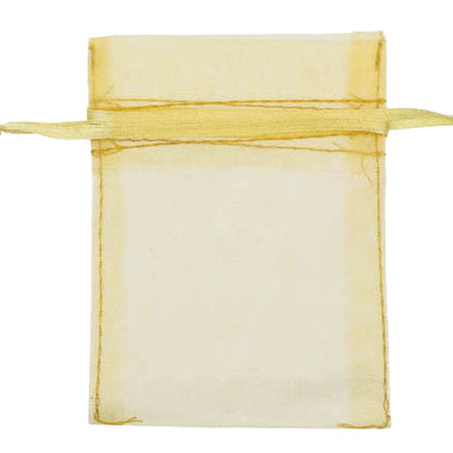 Gold Organza Favour Bags