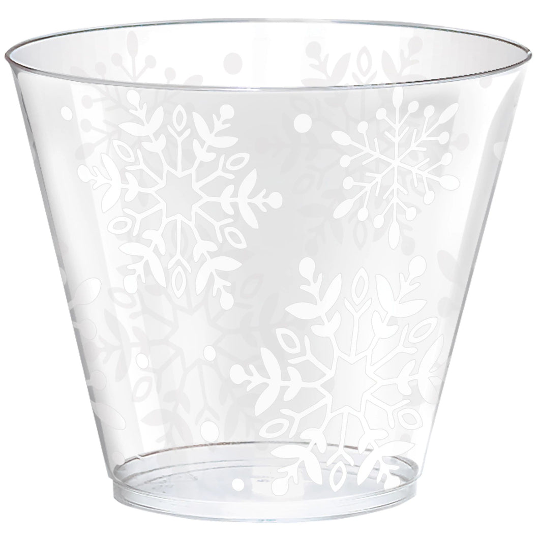 Snowflake 9oz Tumblers - 40ct