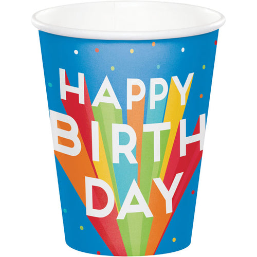 Birthday Bash 9oz Cups