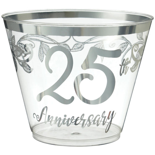 25th Anniversary Tumblers - 40ct