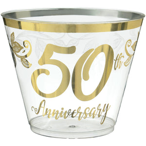 50th Anniversary Tumblers - 40ct