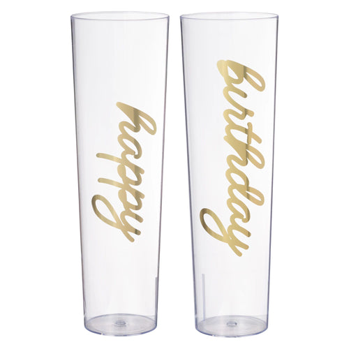 Golden Age Stemless Champagne Glasses