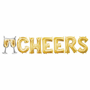 Cheers Foil Balloon Set