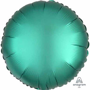 Satin Jade Round 18" Foil Balloon