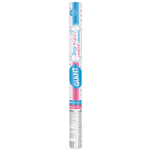 Gender Reveal Confetti Cannon - Boy
