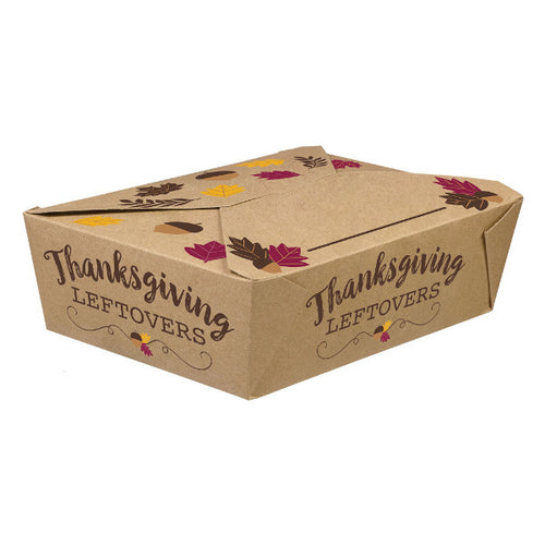 To Go Thanksgiving Paper Boxes