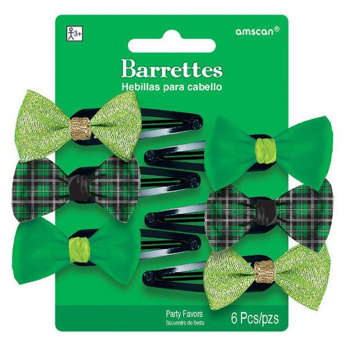 St Patricks Day Hair Barettes