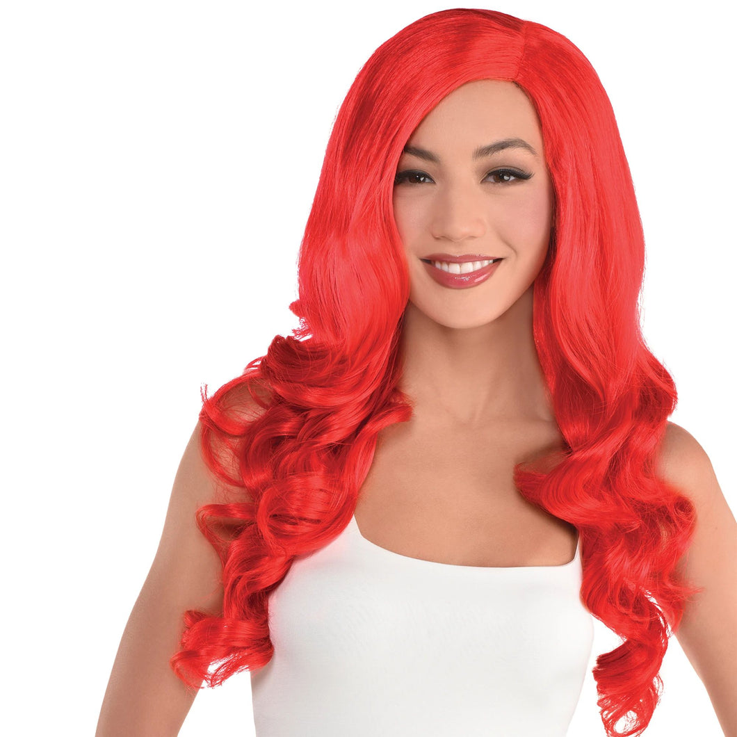 Red Glam Wig