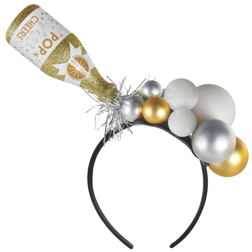 Champagne Bottle Headband