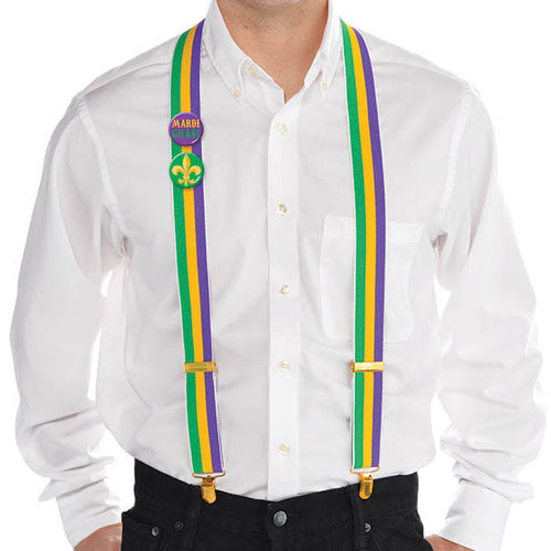 Mardi Gras Suspenders