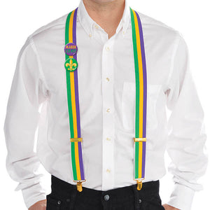 Mardi Gras Suspenders