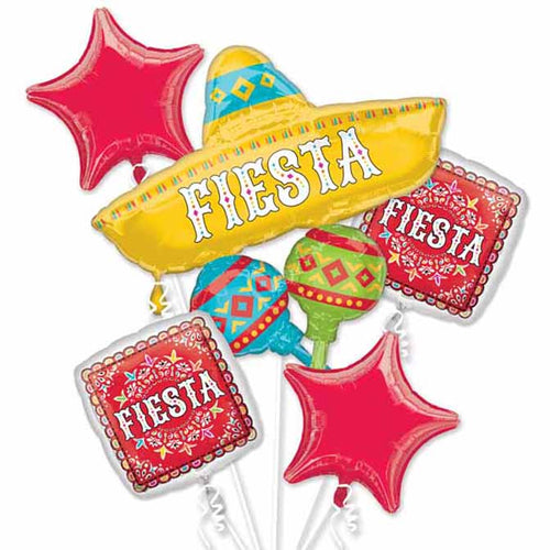 Fiesta Fun Foil Balloon Set