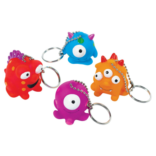 Monster Keychains - 12ct