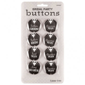Groom Button Kit