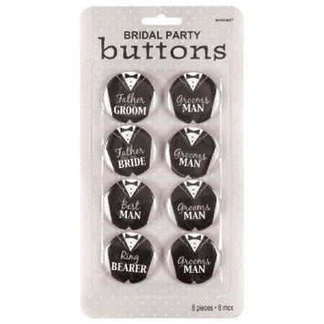 Groom Button Kit