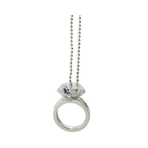 Diamond Ring Necklace