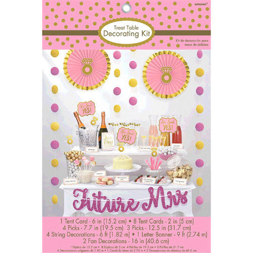 Future Mrs. Deluxe Buffet Decorating Kit