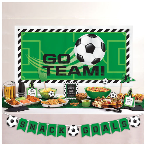 Soccer Buffet Decorating Kit