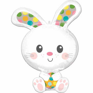 Spotted Bunny 29" Foil Balloon