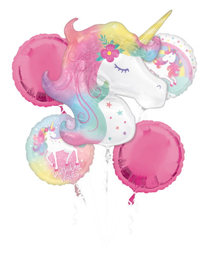 Magical Unicorn Foil Balloon Set