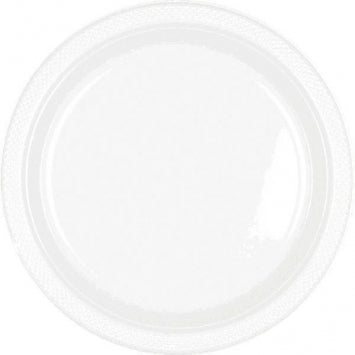 White Plastic Dinner Plates