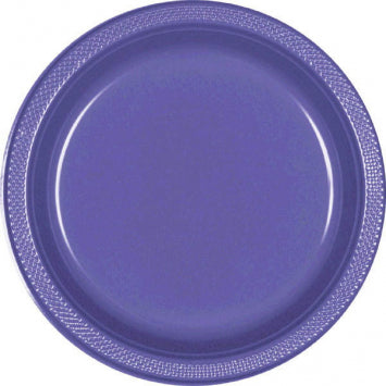 Purple Plastic Dinner Plates