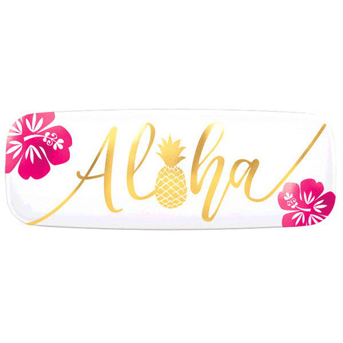 Aloha Plastic Platter