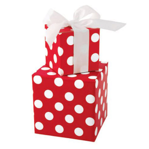 Red Polka Dot Gift Wrap