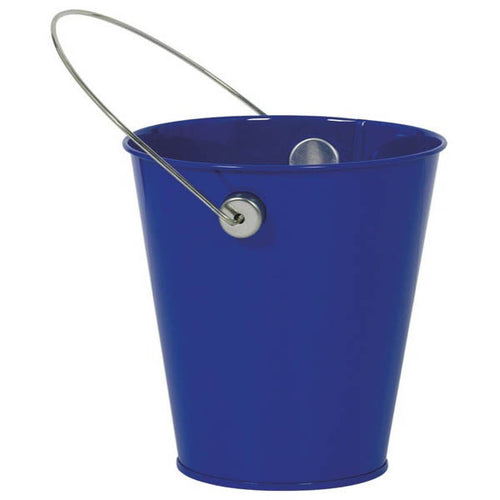 Metal Bucket - Blue