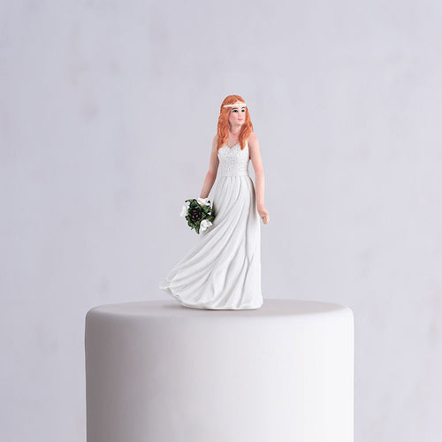 Trendy Bride Cake Topper