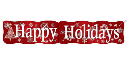 Happy Holidays Banner