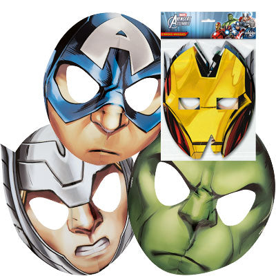 Marvel Avengers Paper Masks