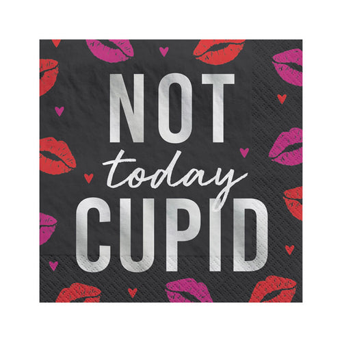 Not Today Cupid Beverage Napkins