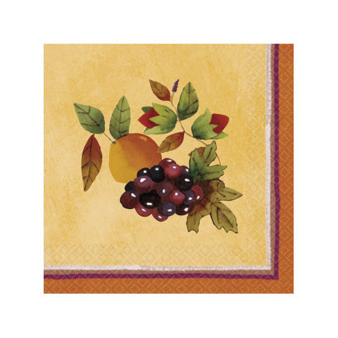 Thanksgiving Medley Beverage Napkins