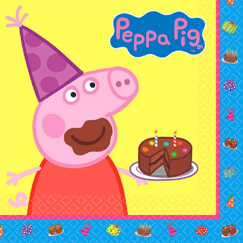 Peppa Pig Luncheon Napkins