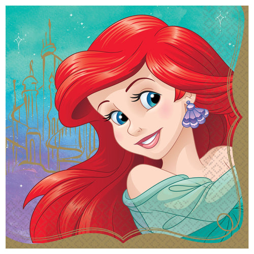 Disney Princess Ariel Luncheon Napkins