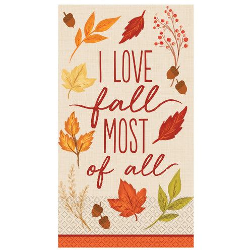 Fall Foliage Guest Towels