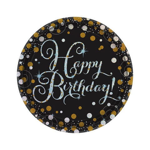 Sparkling Celebration Dessert Plates